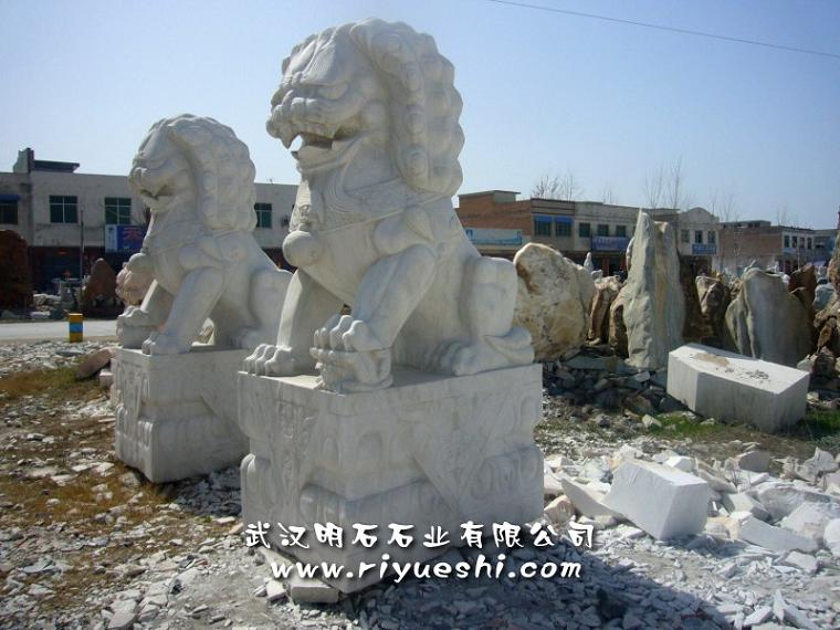 武昌石雕狮子